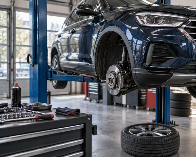 Lengvųjų automobilių, mikroautobusų, visureigių remontas ir priežiūra