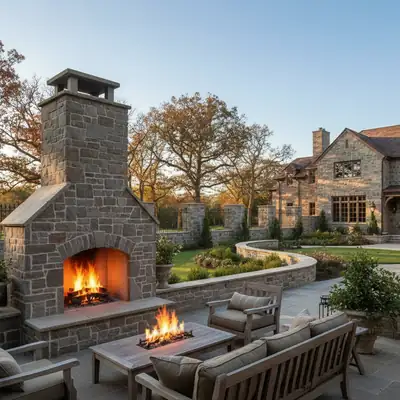 Akmens mūras, lauko židiniai, tvoros