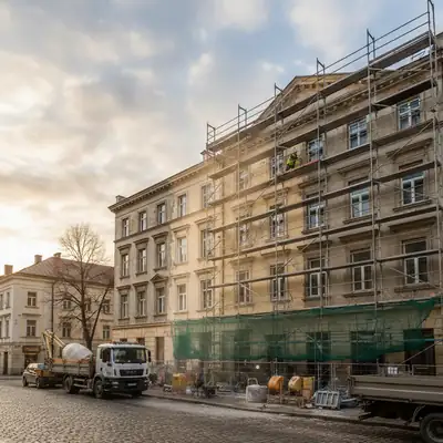 Fasadų įrengimas, remontas, priežiūra