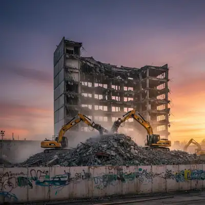 Griovimo–demontavimo darbai