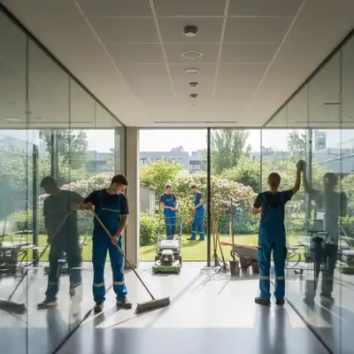 Gyvenamųjų ir komercinių patalpų, statybviečių tvarkymas ir valymas. Cheminis sanitarinis valymas