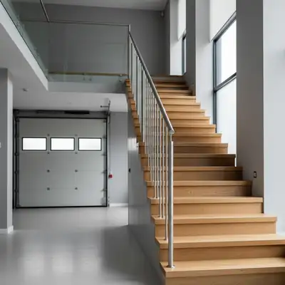 Laiptai ir turėklai