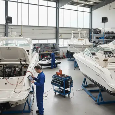 Laivų, katerių, valčių remontas, vandens motociklų, vandens dviračių ir kt. priežiūra