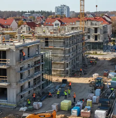 Lauko statybos darbai (bendrieji statybos darbai)