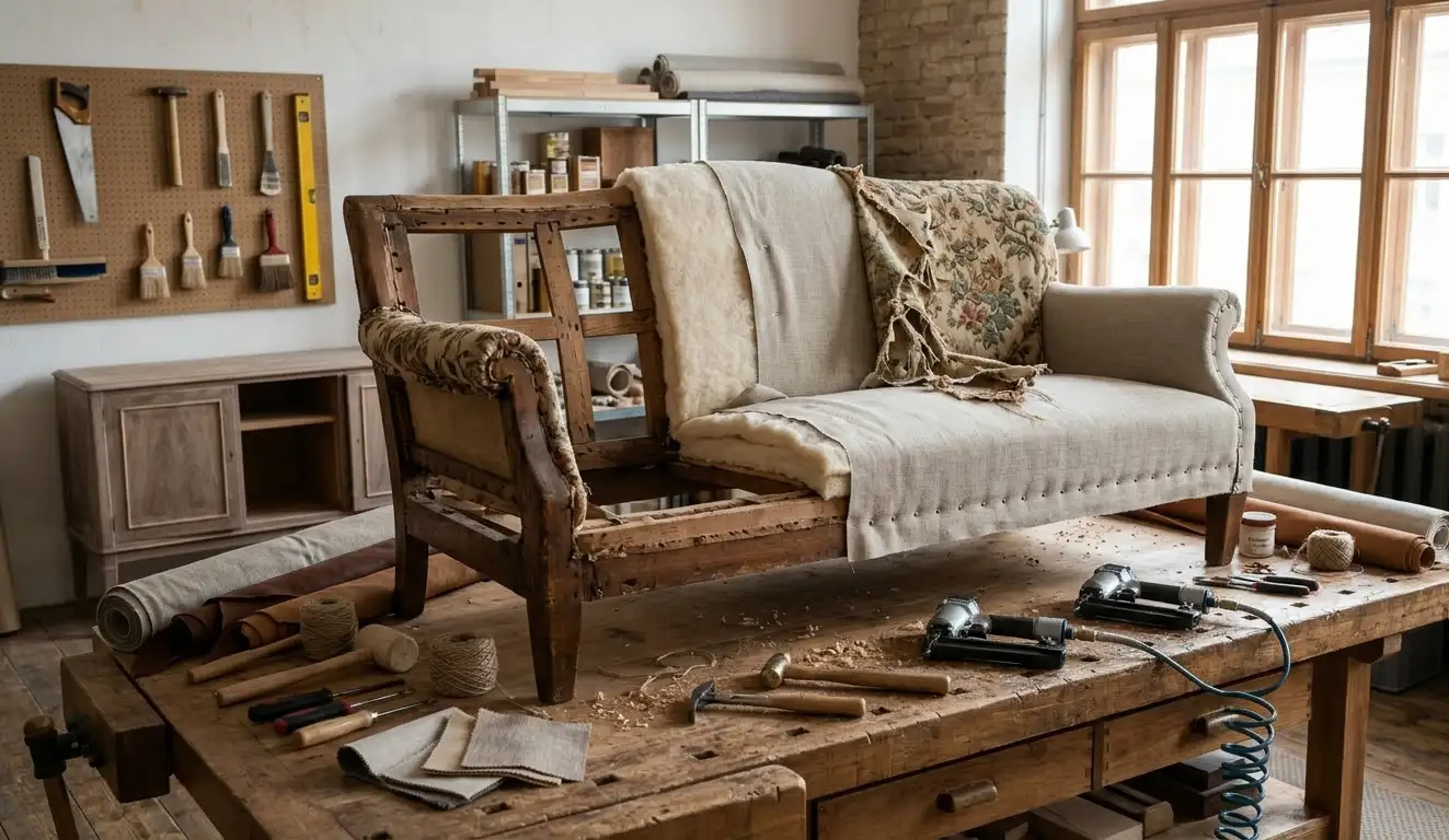 Baldų restauravimas Klaipėdoje