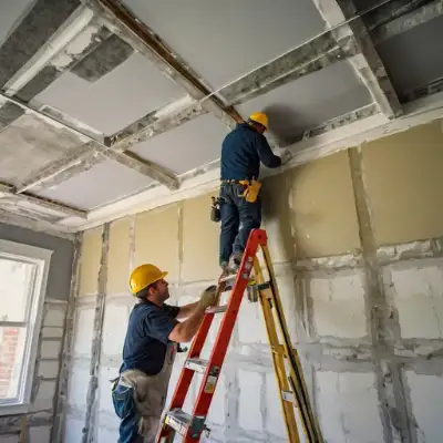 Bendrieji statybos, lauko, vidaus apdailos, elektros, santechnikos ir kt. įrengimo darbai