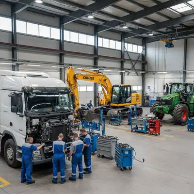 Transporto, statybinės technikos, žemės ūkio technikos ir kt. remonto ir priežiūros paslaugos