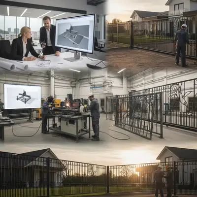 Tvoros, vartai, gamyba, montavimas