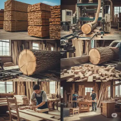 Medžio gaminiai, apdirbimas